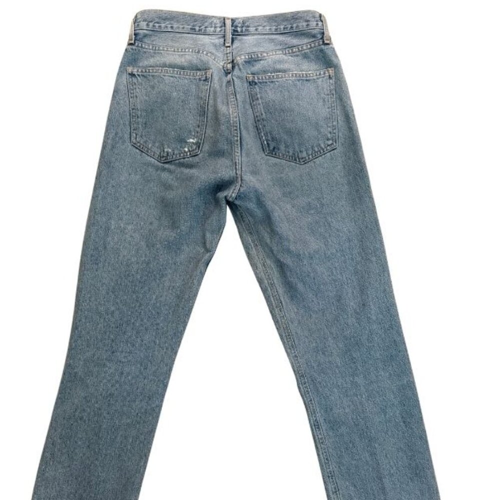 Agolde '90s Pinch Waist High Waist Straight Leg Jeans - Picture 3 of 4